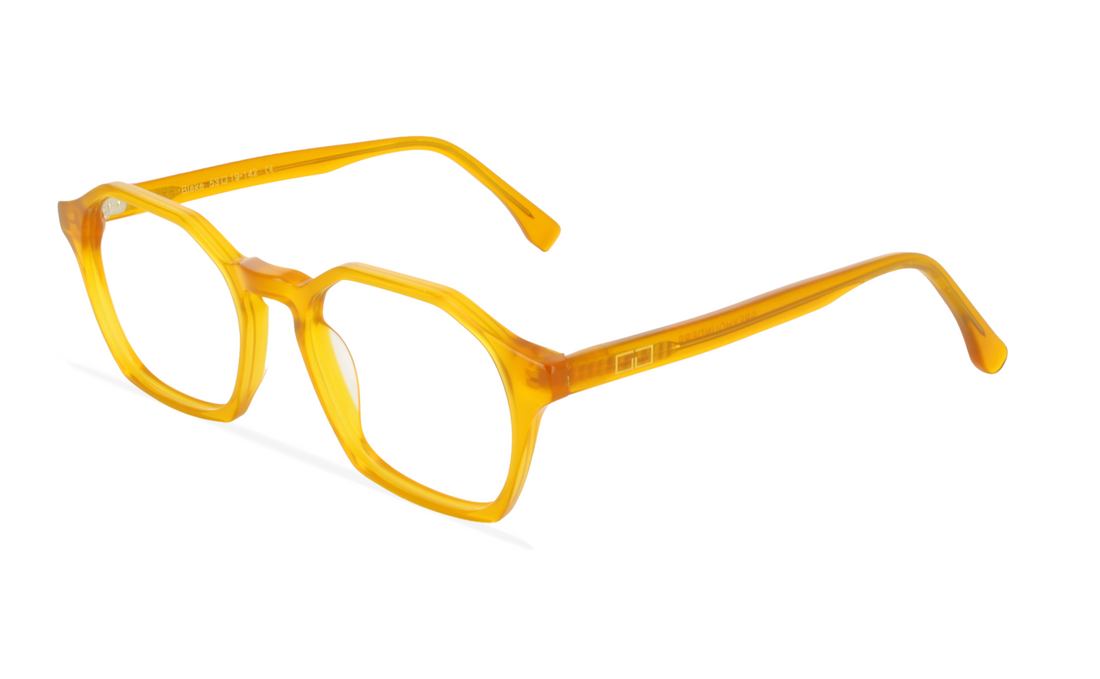 Gafas graduadas greyhounders blake c5 amarillo geometric unisex talla 53mm - Vista principal
