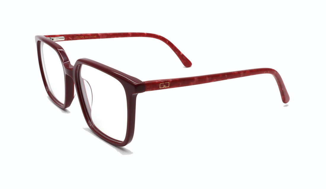 Gafas graduadas greyhounders quinn c3 rojo square femenino talla 54mm - Vista de detalle