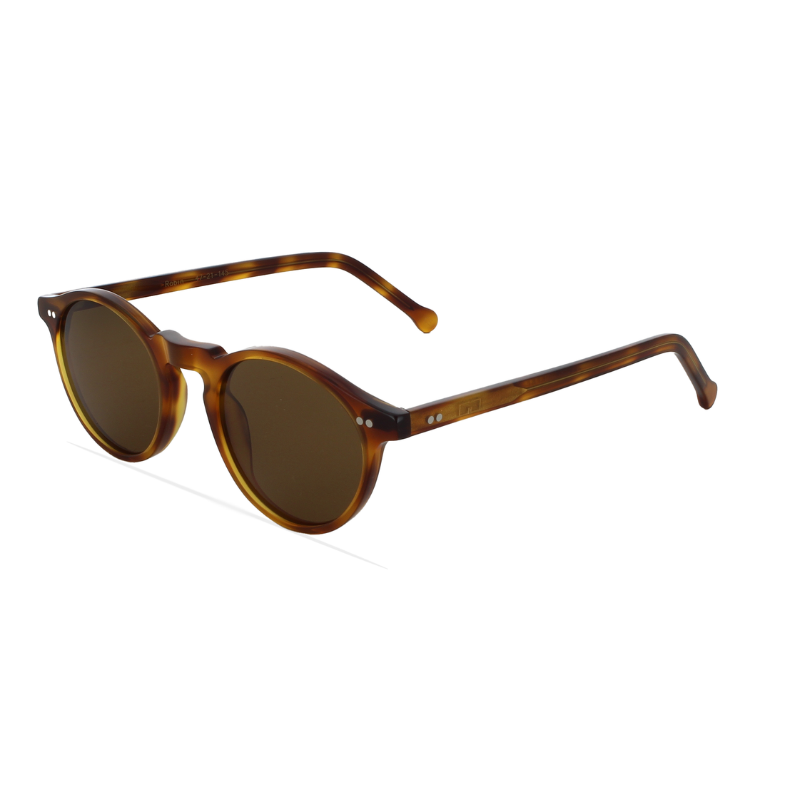 Gafas de sol greyhounders robin brown marron round unisex talla 47mm - Vista principal