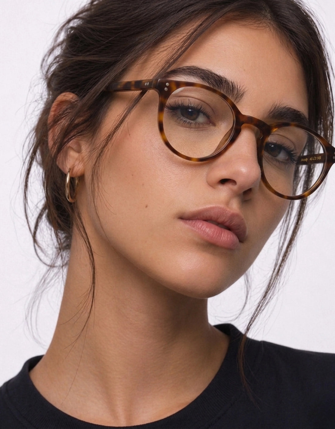 Gafas graduadas greyhounders woody dark brown marron pantos unisex talla 45mm - Vista principal