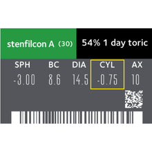 Cargar imagen en el visor de la galería, Lentillas MyDay Toric diarias