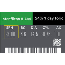Cargar imagen en el visor de la galería, Lentillas MyDay Toric diarias