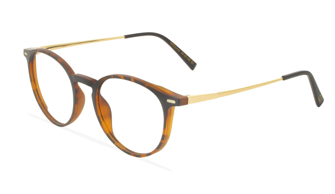 Gafas graduadas greyhounders melbourne c1 marron pantos masculino talla 49mm - Vista principal