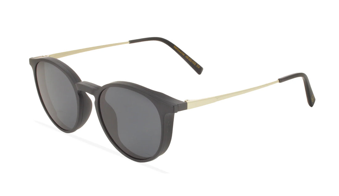 Gafas graduadas greyhounders melbourne + clip-on c4 negro pantos masculino talla 49mm - Vista principal