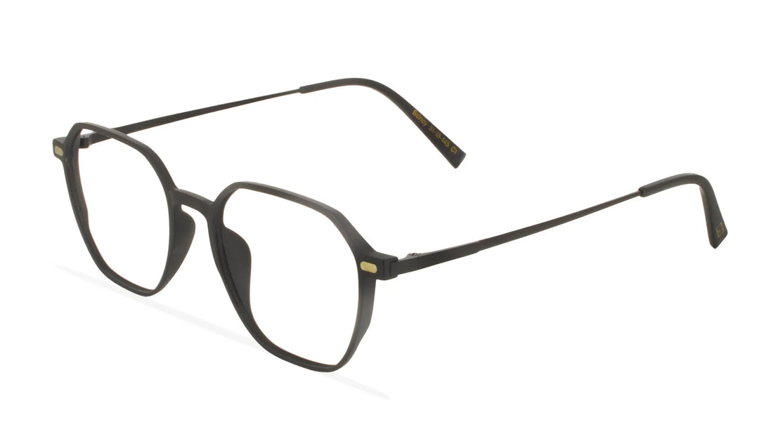 Gafas graduadas greyhounders sidney c1 negro irregular unisex talla 51mm - Vista principal