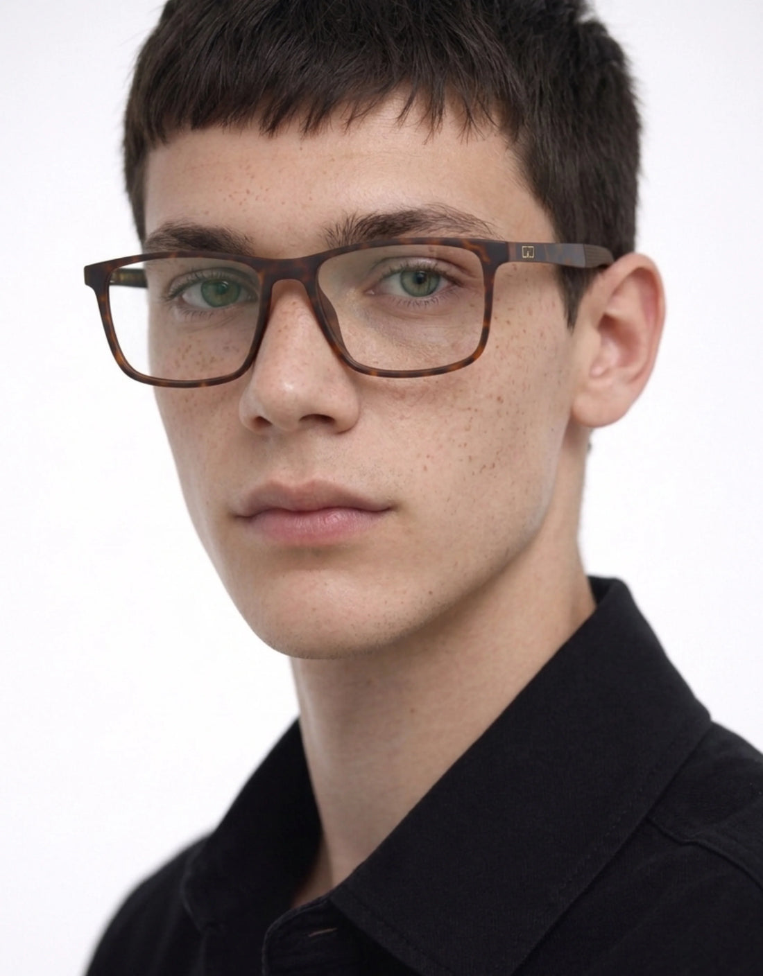 Gafas graduadas greyhounders perth c2 marron rectangular masculino talla 57mm - Vista principal