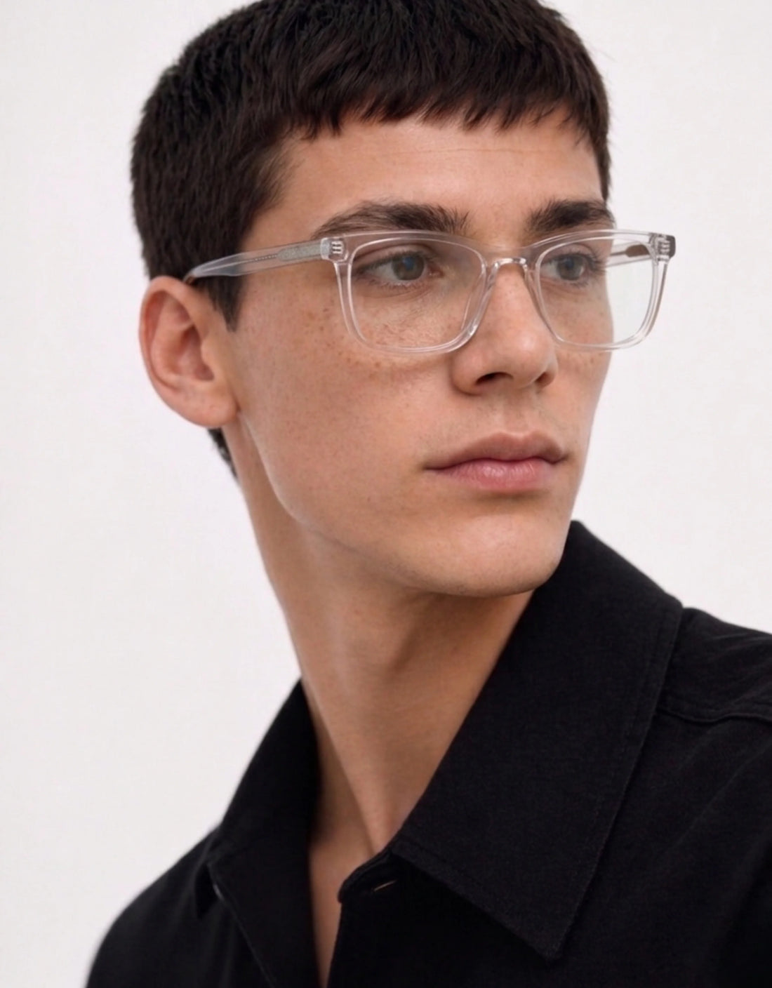 Gafas graduadas greyhounders lucas c3 transparente rectangular masculino talla 56mm - Vista principal