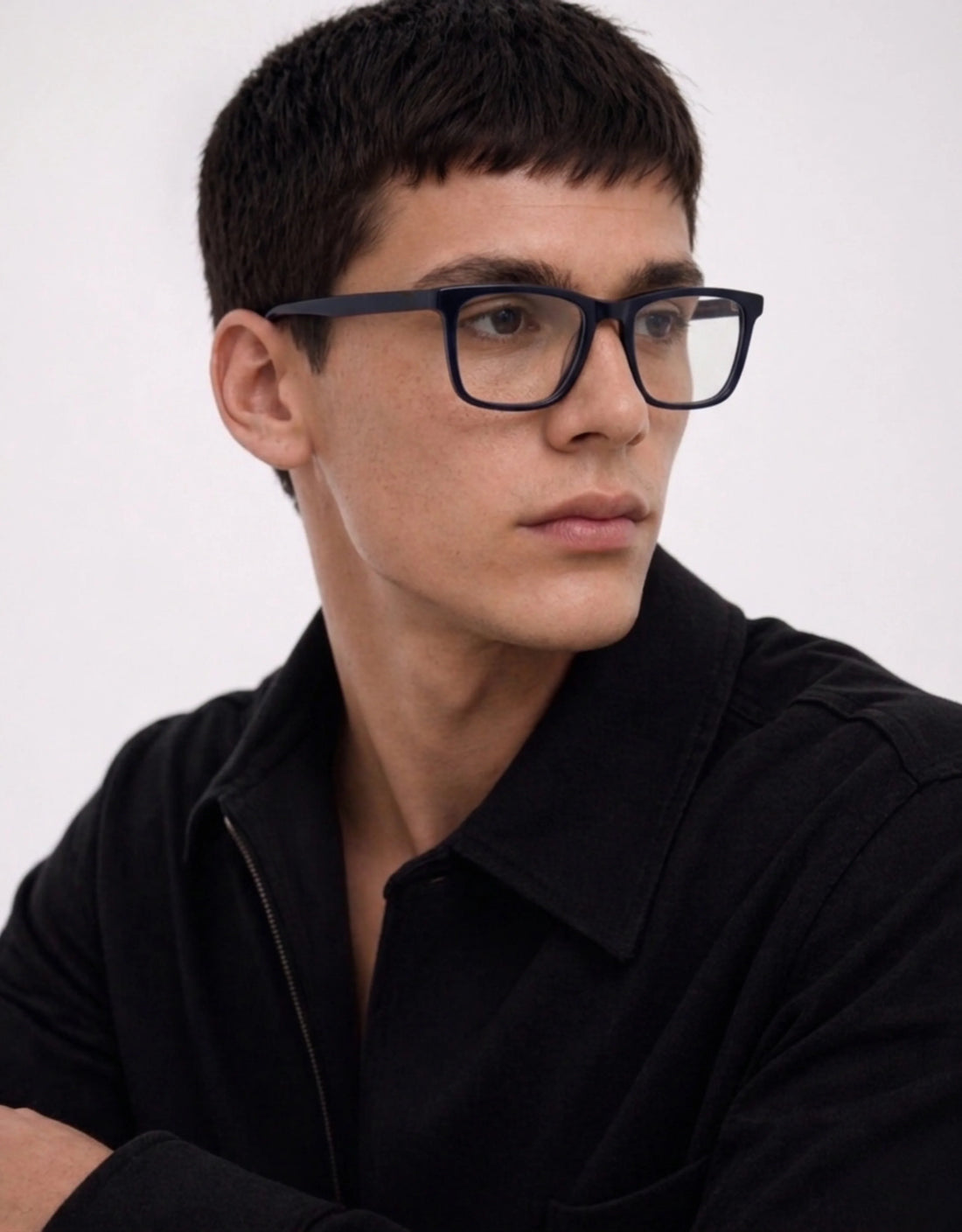 Gafas graduadas greyhounders lucas c2 azul rectangular masculino talla 56mm - Vista principal