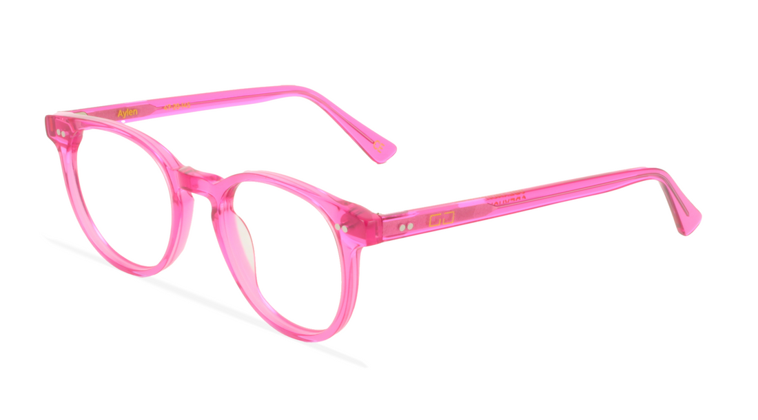 Gafas graduadas greyhounders aylen fuchsia rosa pantos femenino talla 47mm - Vista principal