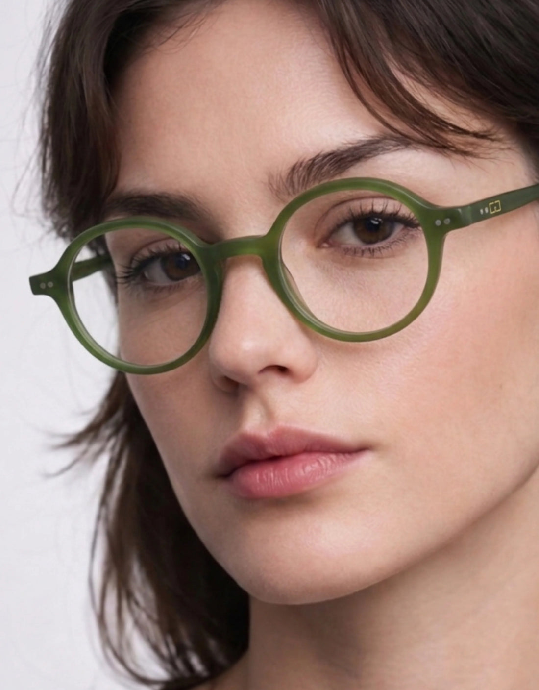 Gafas graduadas greyhounders bled green verde round unisex talla 44mm - Vista de detalle