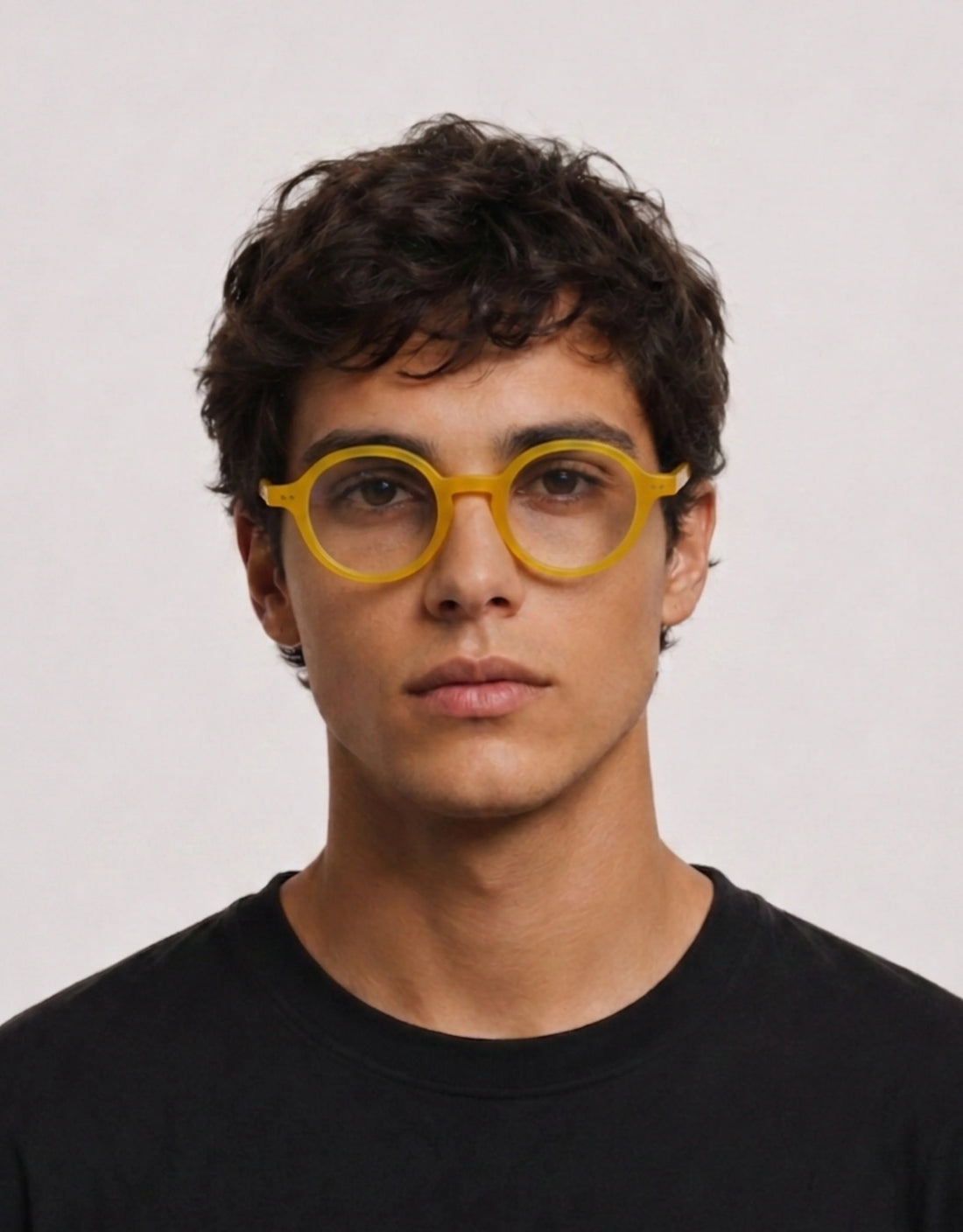 Gafas graduadas greyhounders bled yellow amarillo round unisex talla 44mm - Vista principal