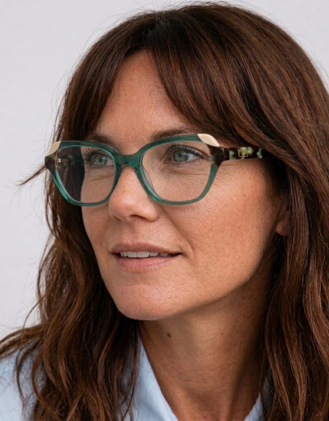 Gafas graduadas greyhounders bloom green verde square femenino talla 54mm - Vista principal