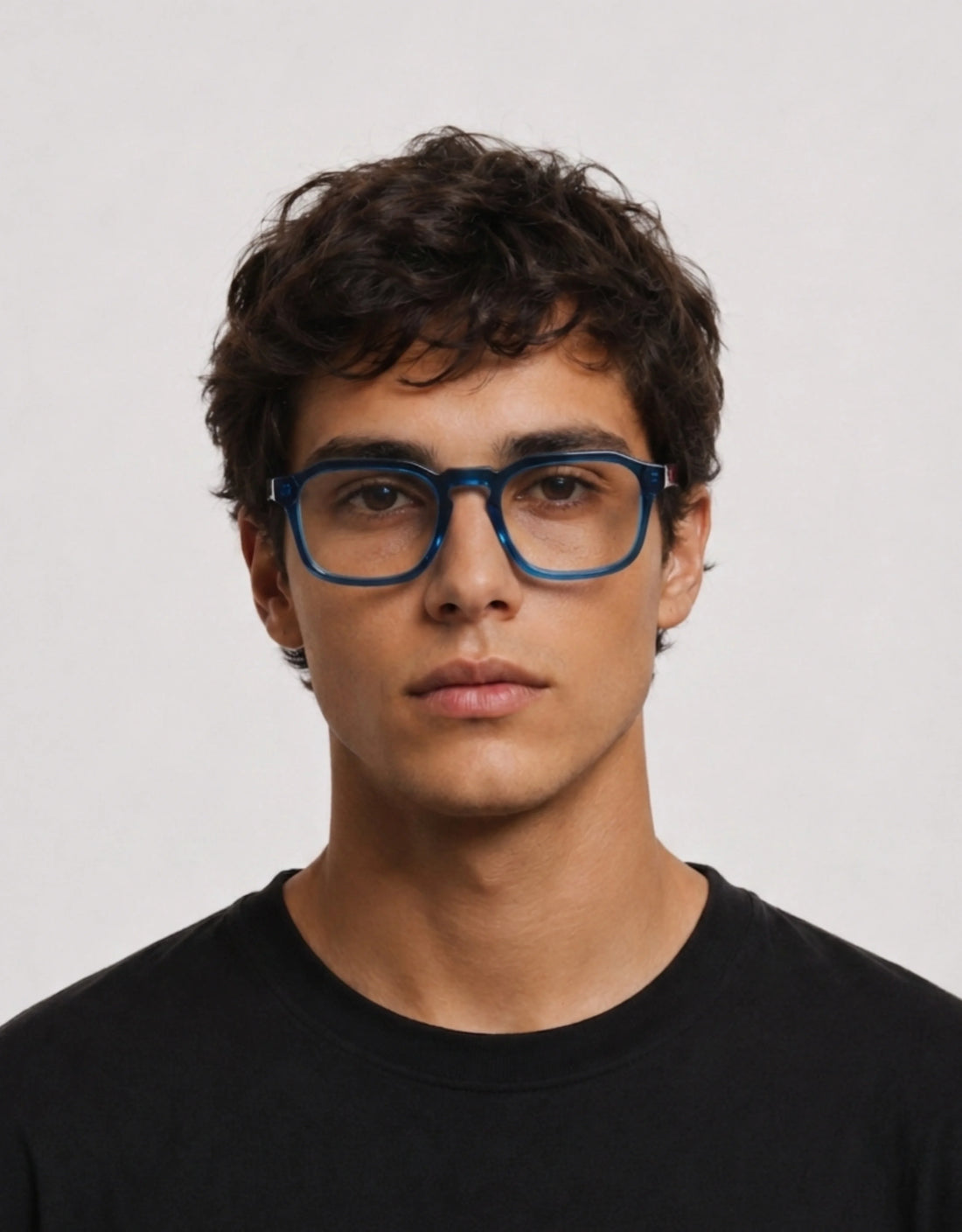 Gafas graduadas greyhounders bluet blue azul square unisex talla 52mm - Vista de detalle
