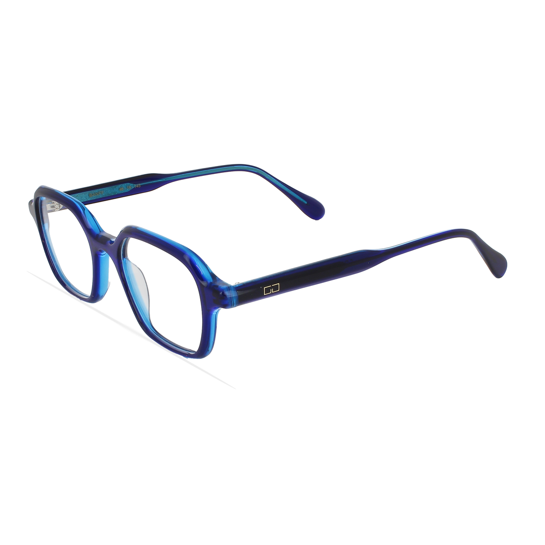 Gafas graduadas greyhounders banff blue azul square unisex talla 46mm - Vista de detalle