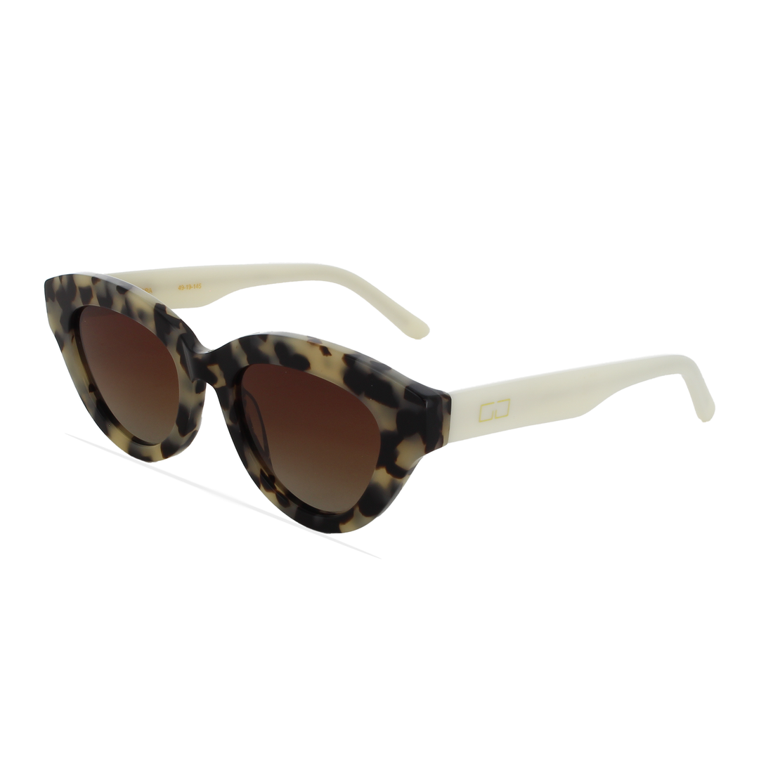 Sonnenbrillen greyhounders barbara white havana blanco butterfly femenino größe 49mm - Hauptansicht