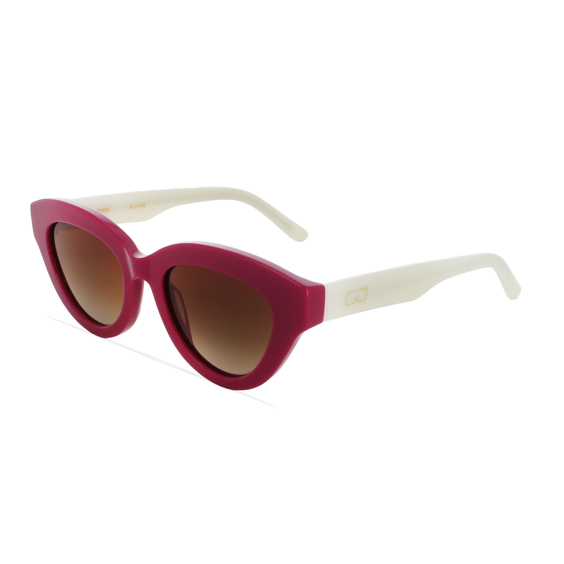 Sonnenbrillen greyhounders barbara burgundy burdeos butterfly femenino größe 49mm - Hauptansicht