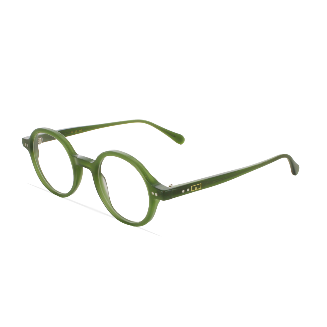 Gafas graduadas greyhounders bled green verde round unisex talla 44mm - Vista principal