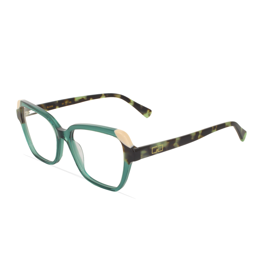Gafas graduadas greyhounders bloom green verde square femenino talla 54mm - Vista principal