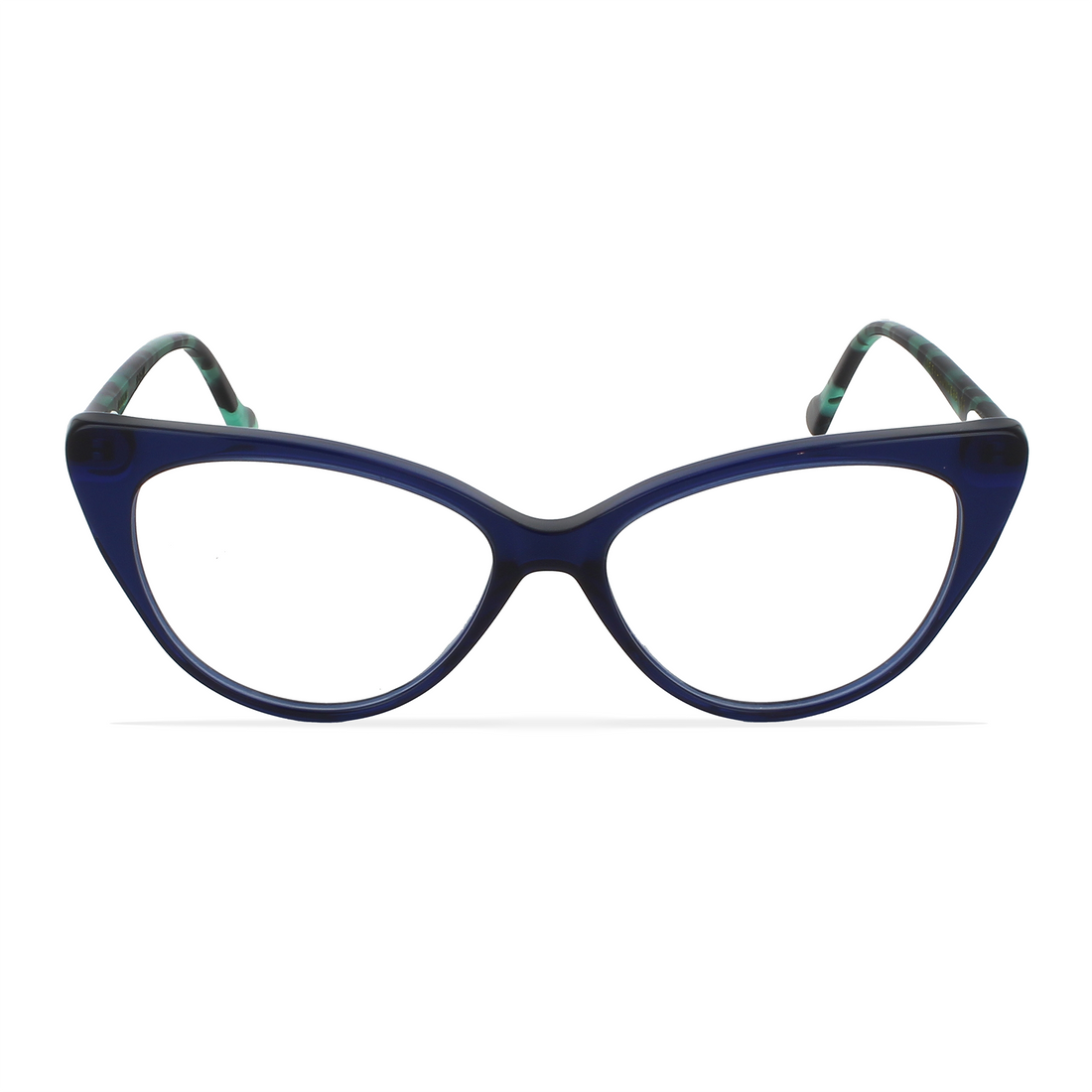 Gafas graduadas greyhounders blossom blue azul cat eye femenino talla 52mm - Vista de detalle