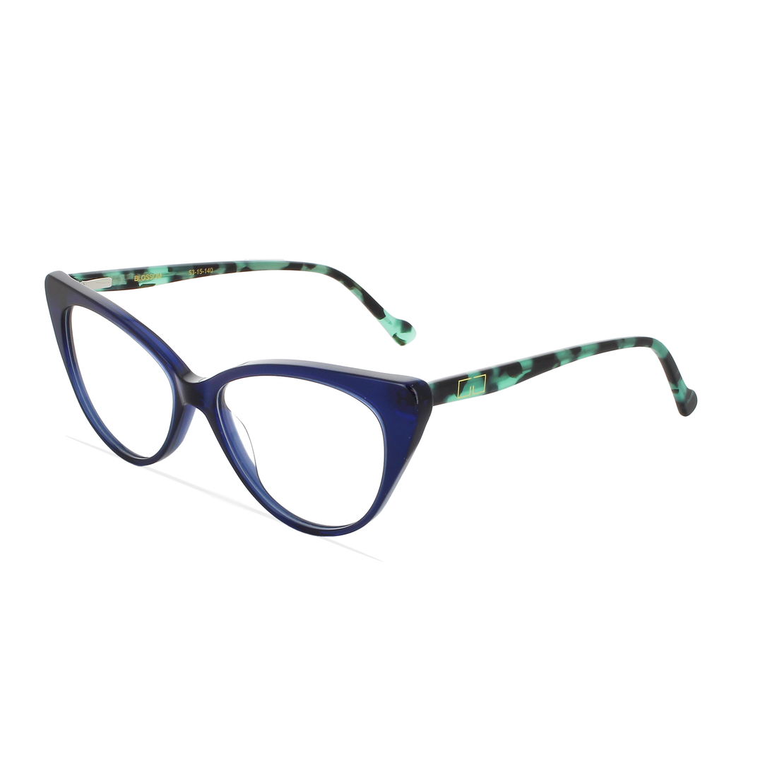 Gafas graduadas greyhounders blossom blue azul cat eye femenino talla 52mm - Vista principal