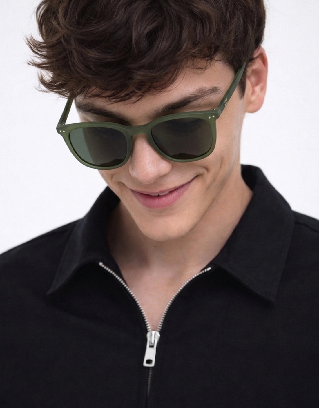 Sonnenbrillen greyhounders cenit green verde round unisex größe 50mm - Hauptansicht
