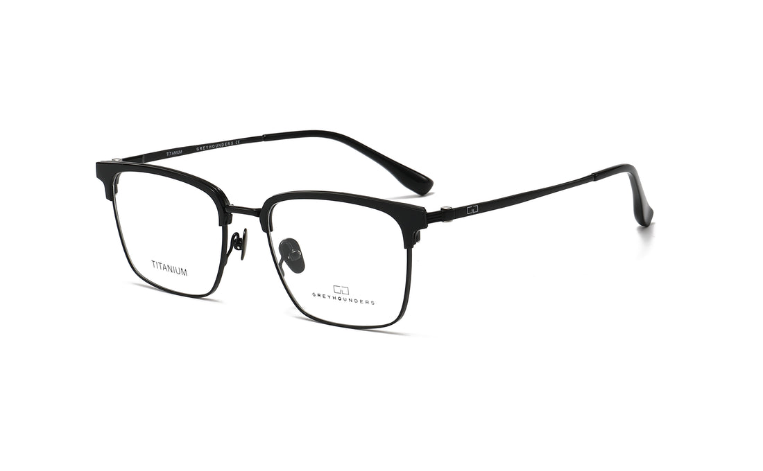 Brillen greyhounders duo c5 s black negro rectangular unisex größe 54mm - Hauptansicht
