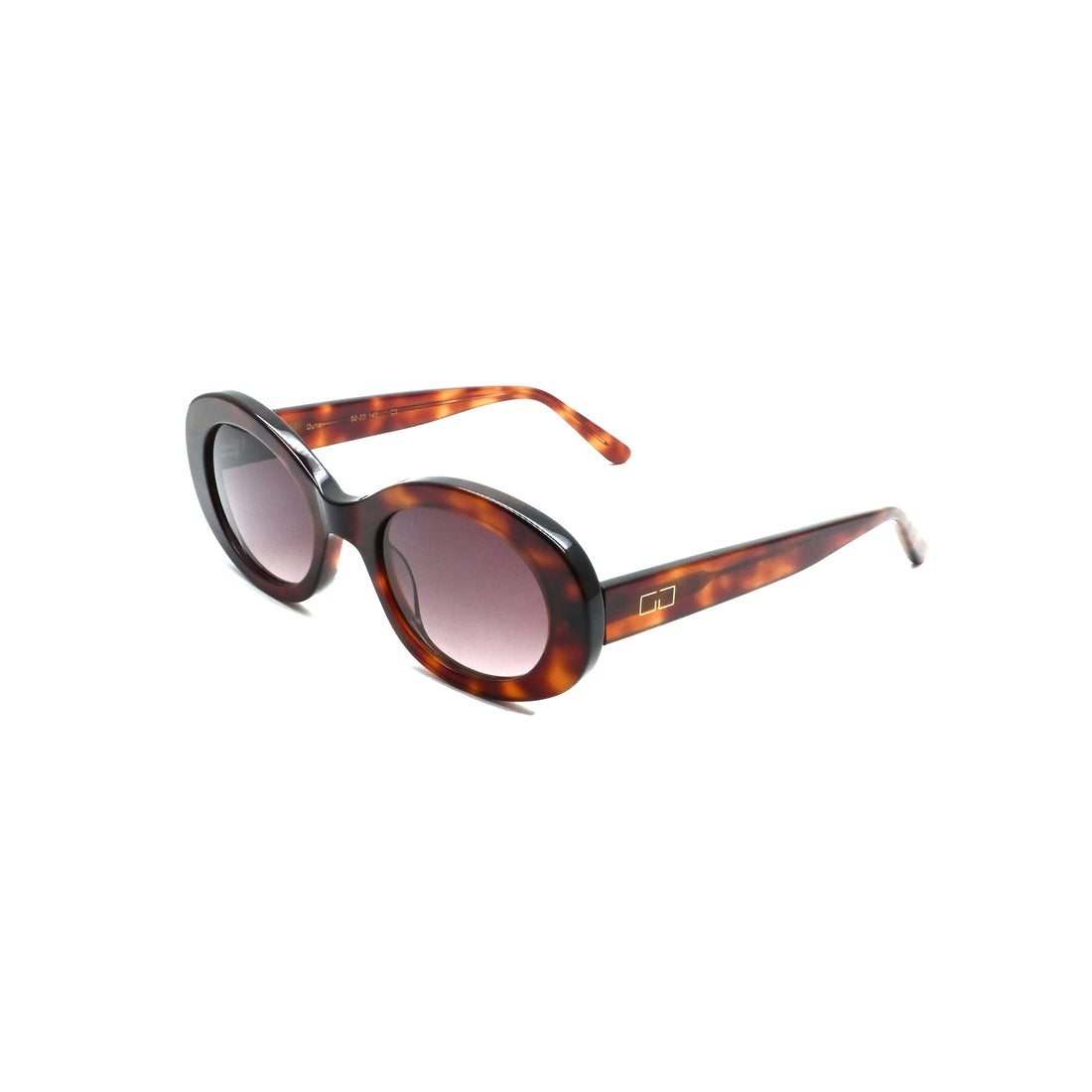 Sonnenbrillen greyhounders duna c2 havana havana oval femenino größe 52mm - Detailansicht