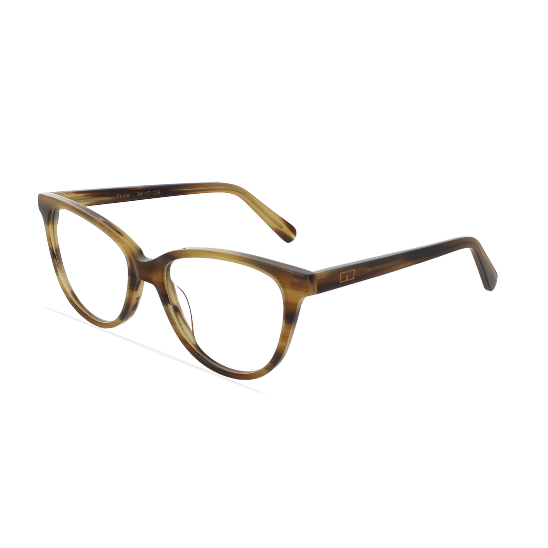 Gafas graduadas greyhounders frida mocca coffee marron oval femenino talla 54mm - Vista principal