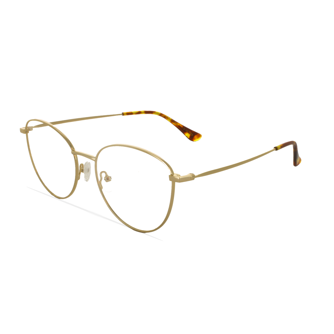 Gafas graduadas greyhounders hatsune gold dorado round femenino talla 53mm - Vista principal