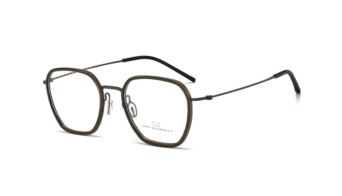 Brillen greyhounders 8044 c3 s tea verde geometric unisex größe 52mm - Hauptansicht