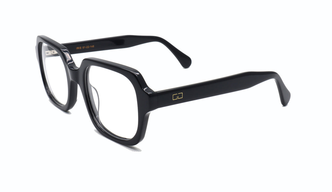 Gafas graduadas greyhounders iris c3 negro square femenino talla 51mm - Vista principal