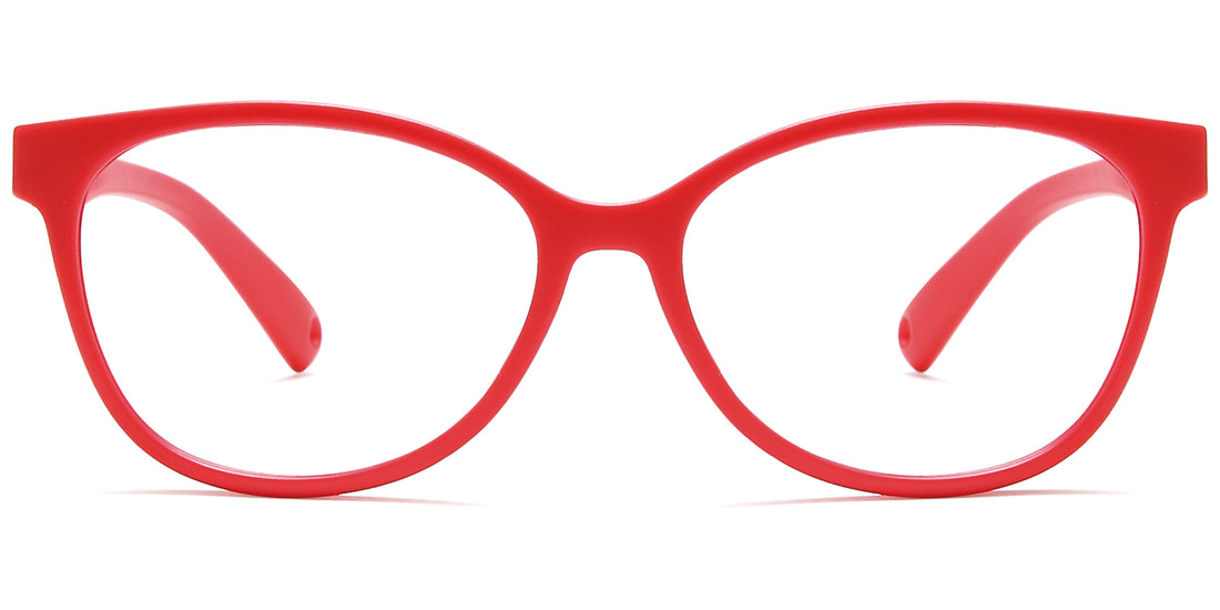 Brillen greyhounders k10 k10a rojo oval infantil größe 48mm - Detailansicht
