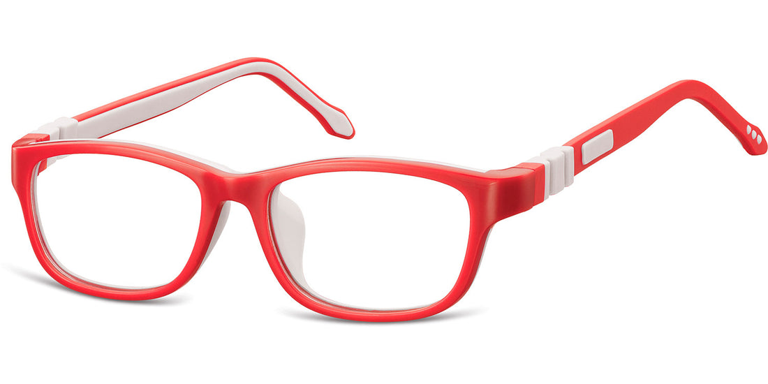 Brillen greyhounders k6 k6d rojo square infantil größe 46mm - Hauptansicht