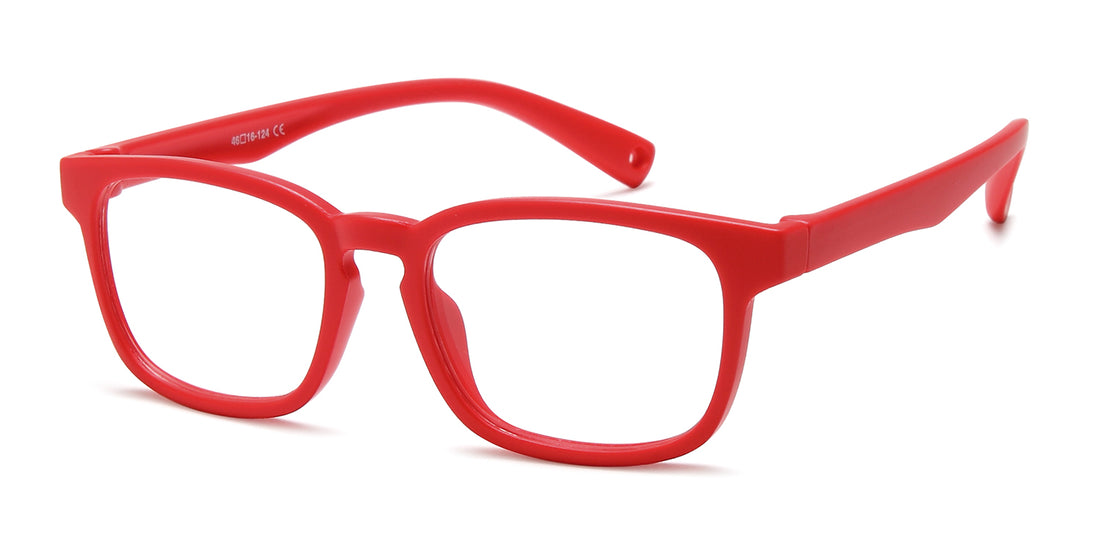 Brillen greyhounders k9 k9a rojo square infantil größe 46mm - Hauptansicht