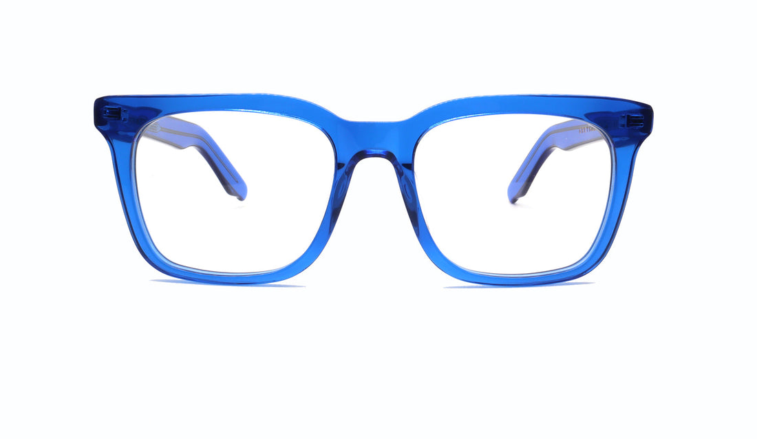 Gafas graduadas greyhounders keith c1 azul square masculino talla 53mm - Vista de detalle