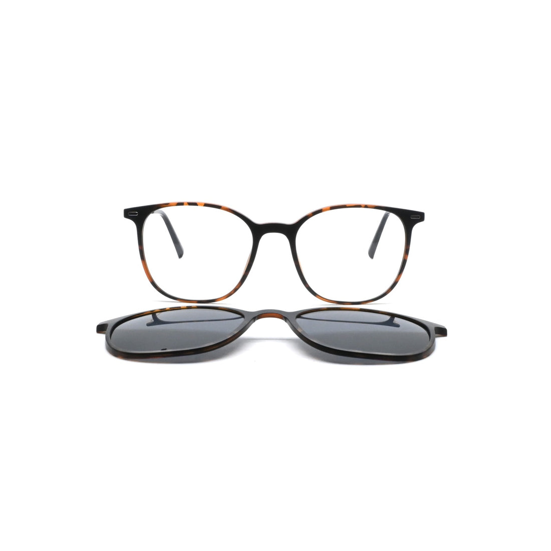 Brillen greyhounders kilda + clip-on c2 havana havana square unisex größe 52mm - Detailansicht