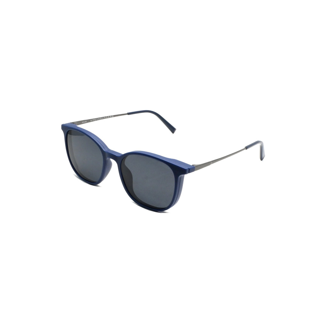 Brillen greyhounders kilda + clip-on c3 blue azul square unisex größe 52mm - Hauptansicht