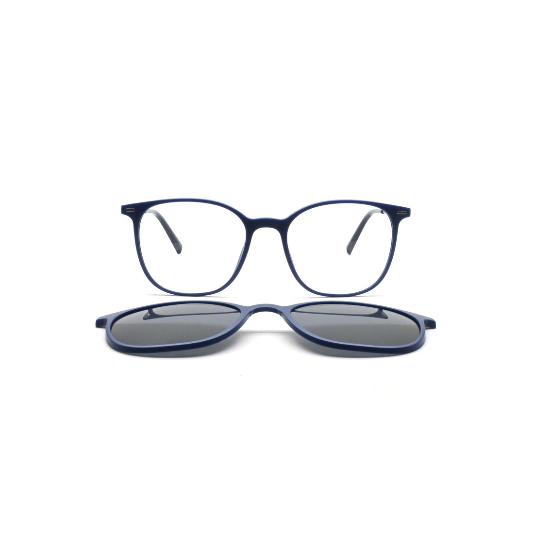 Brillen greyhounders kilda + clip-on c3 blue azul square unisex größe 52mm - Detailansicht