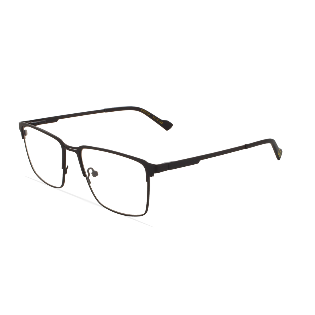 Gafas graduadas greyhounders kaizen black negro square masculino talla 53mm - Vista de detalle