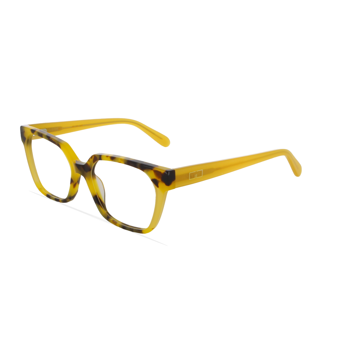 Gafas graduadas greyhounders lily yellow amarillo square femenino talla 53mm - Vista principal