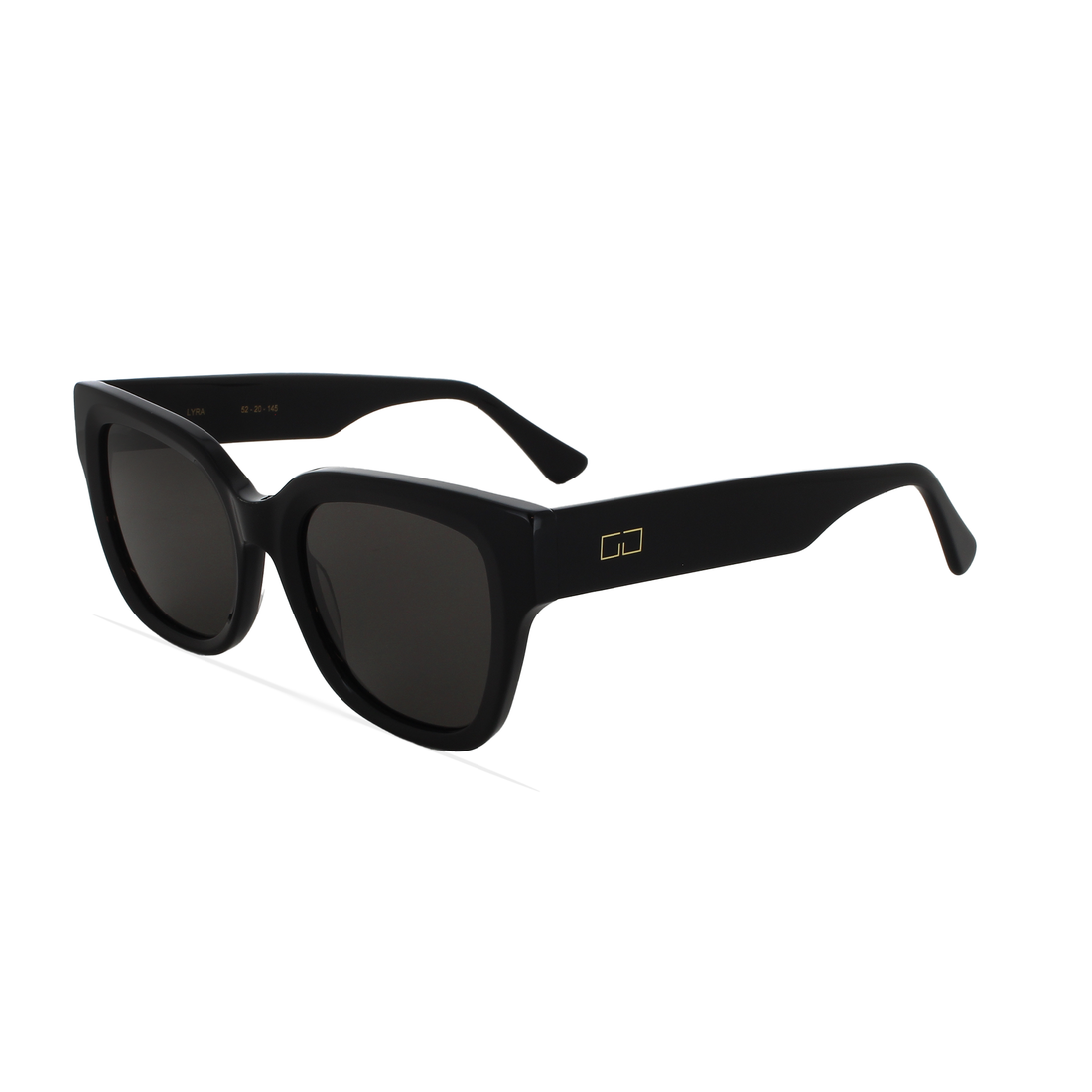 Sonnenbrillen greyhounders lyra black black square femenino größe 52mm - Hauptansicht