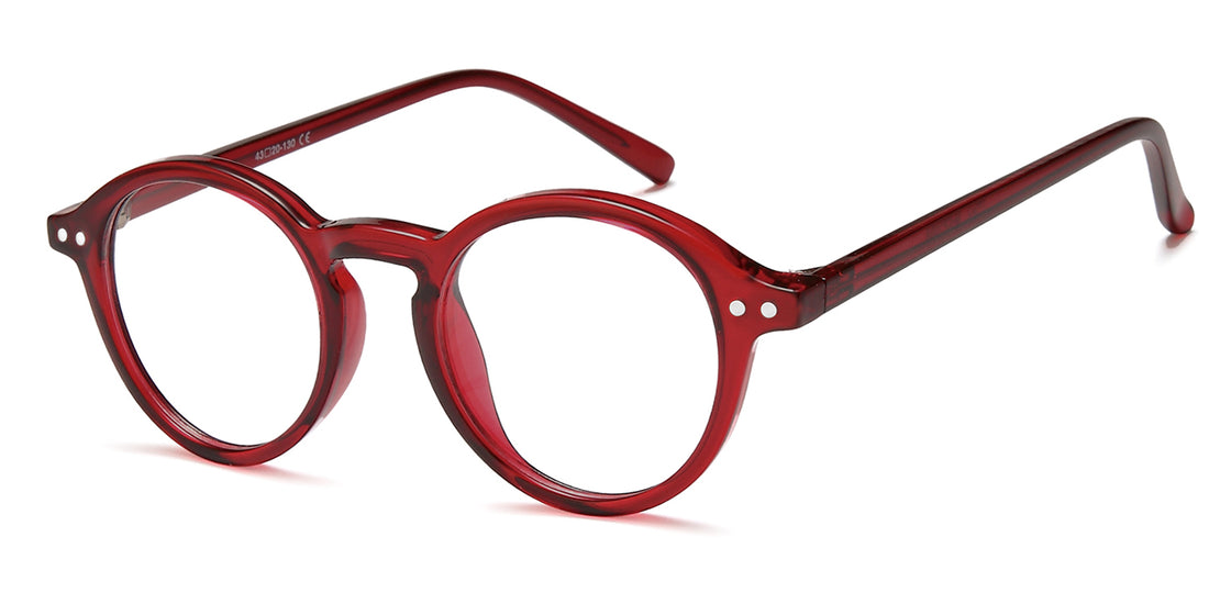 Brillen greyhounders m-cp100 m-cp100a rojo round infantil größe 43mm - Hauptansicht