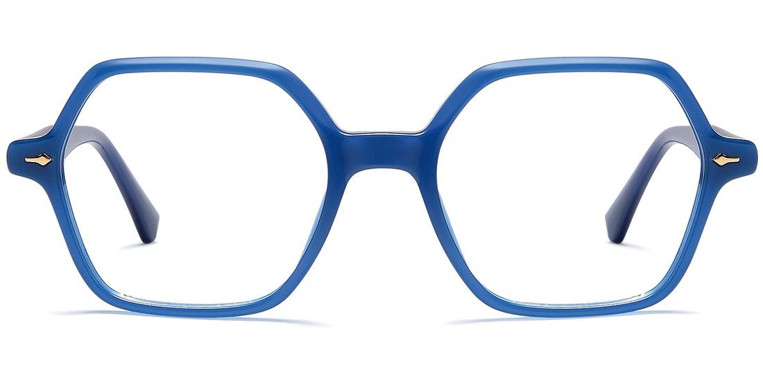 Brillen greyhounders m-cp97 m-cp97a azul round infantil größe 48mm - Detailansicht