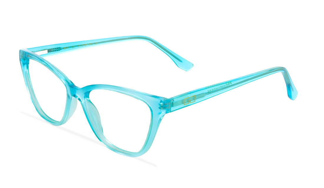 Gafas graduadas greyhounders mia sky blue azul cat eye femenino talla 51mm - Vista principal