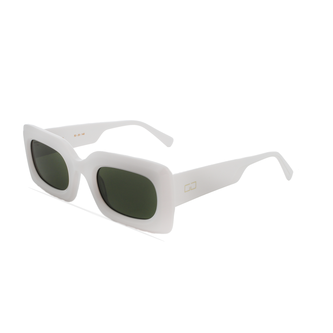Sonnenbrillen greyhounders mistral white blanco square femenino größe 50mm - Detailansicht
