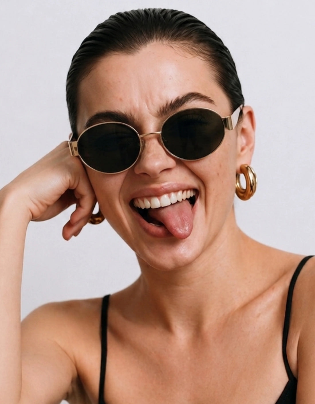 Gafas de sol greyhounders nina c1 dorado femenino talla 54mm - Vista de detalle