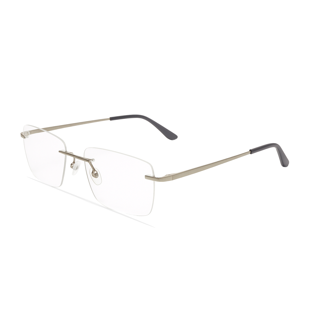 Gafas graduadas greyhounders nagare silver plateado square unisex talla 56mm - Vista principal