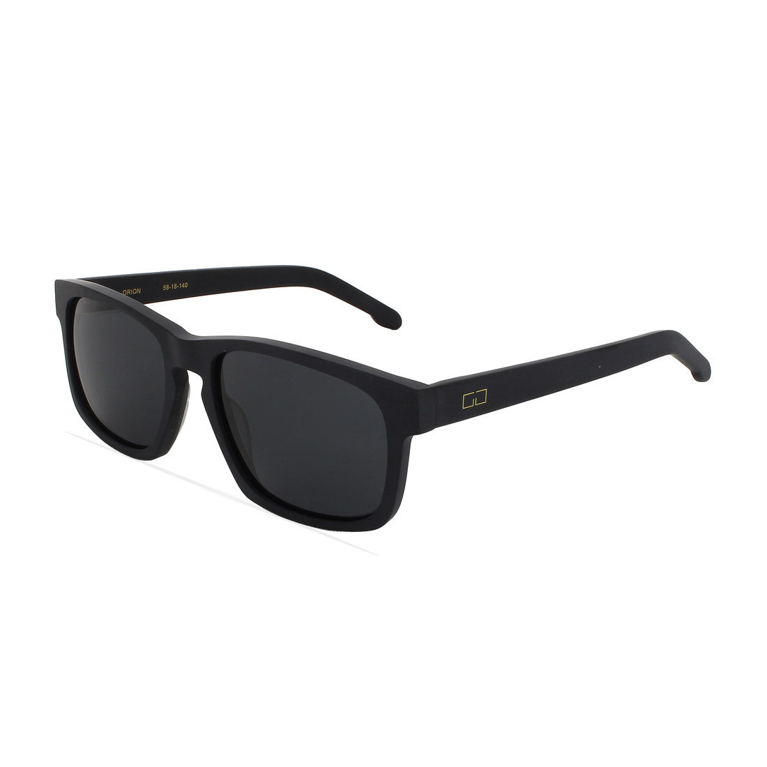 Sonnenbrillen greyhounders orion matte black negro square masculino größe 58mm - Detailansicht