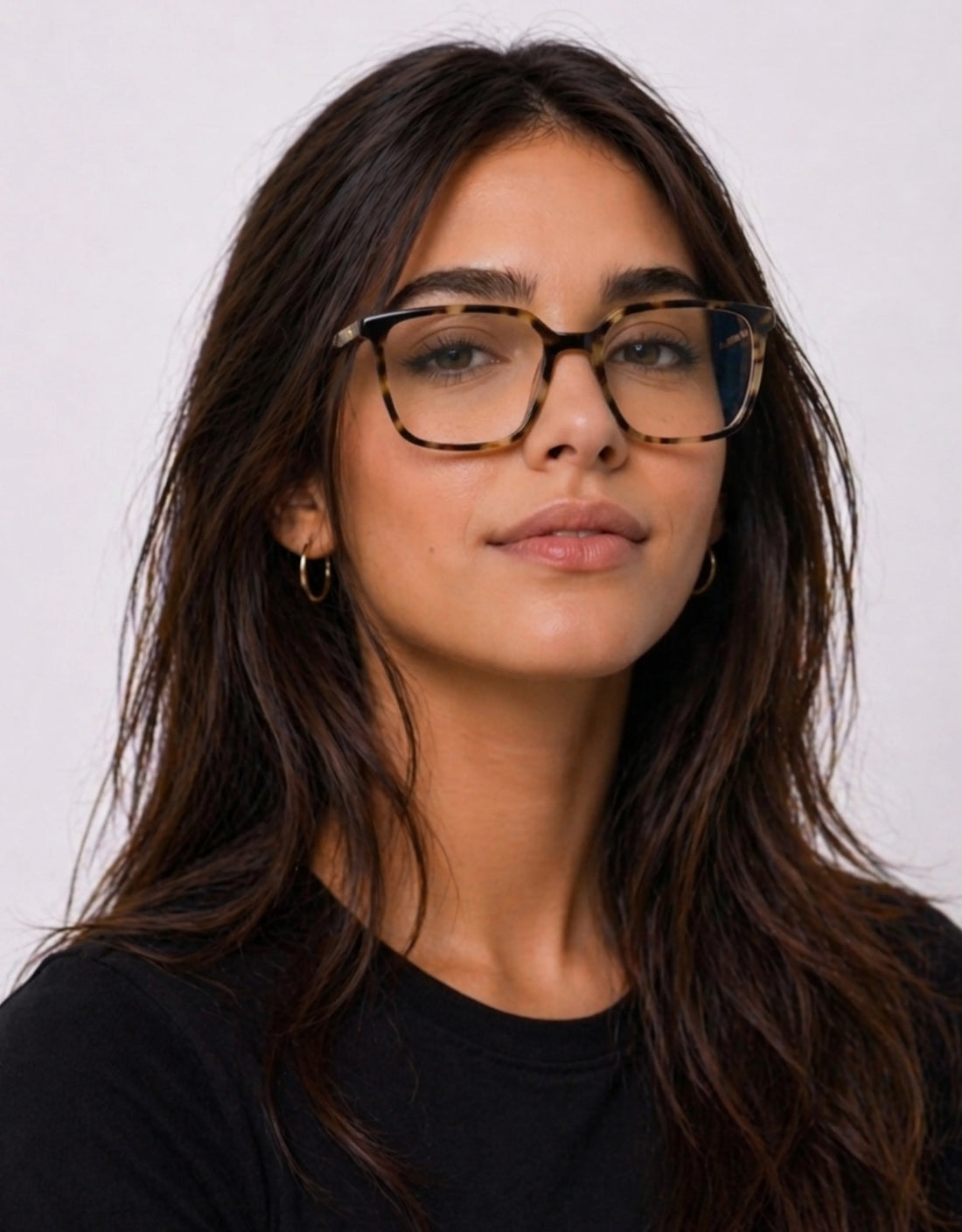 Gafas graduadas greyhounders quinn c2 havana square femenino talla 54mm - Vista de detalle