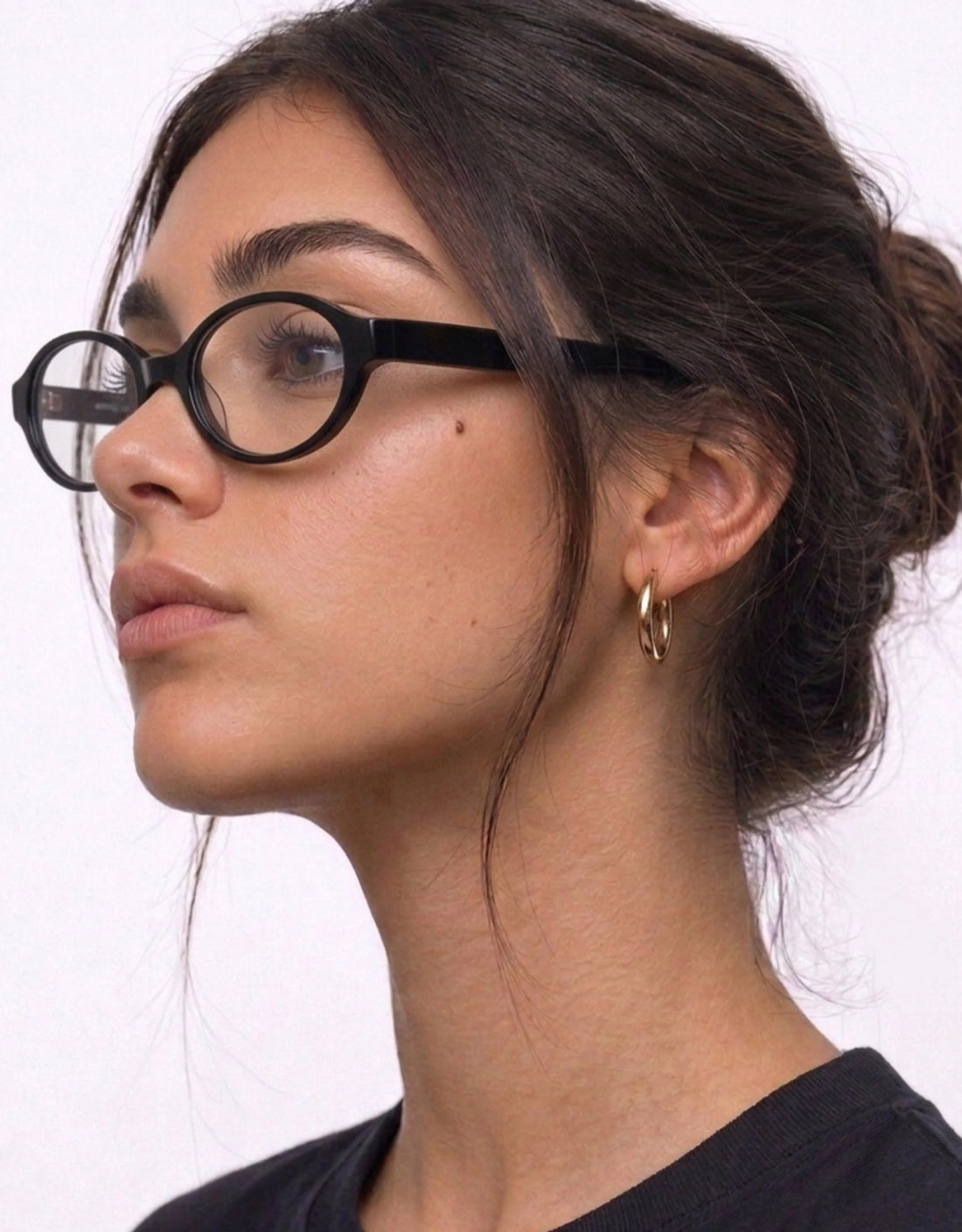 Gafas graduadas greyhounders rita c1 negro femenino talla 51mm - Vista principal